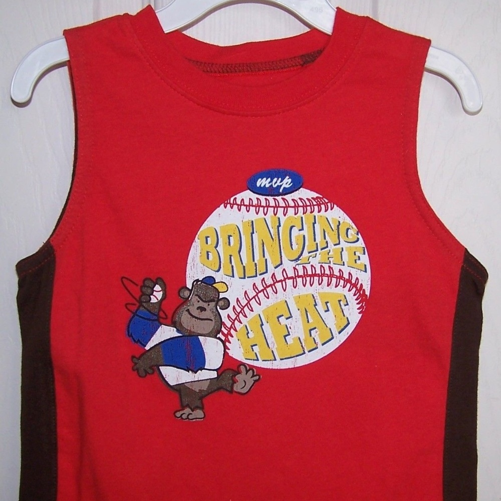 CARTER'S TANK TOP Shirt Bringing the Heat Boys 24M